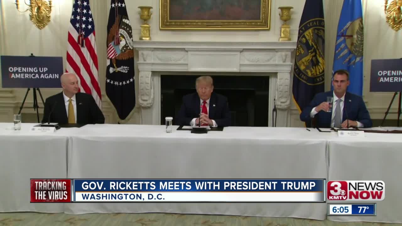 Gov. Ricketts Meets With President Trump