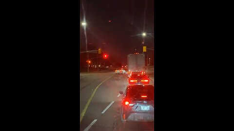 Crazy Driver In Mississauga