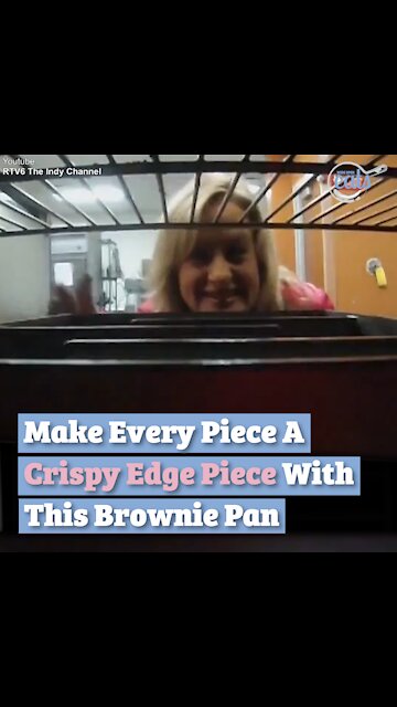 You Can Finally Have Crispy Edges on Every Brownie Piece With This Brownie Pan