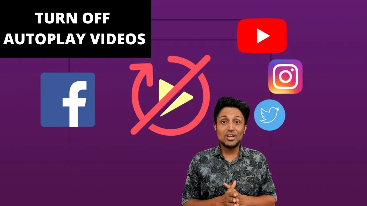 How to Turn Off Autoplay Videos on Instagram, Facebook, Twitter & YouTube