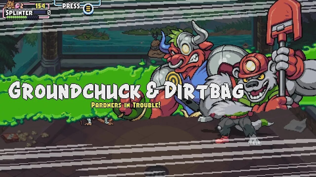 TMNT Shredder’s Revenge - Groundchuck & Dirtbag