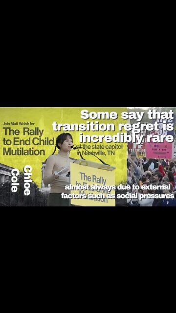 Cole, This Could Not Be Any More False (The Rally To End Child Mutilation)