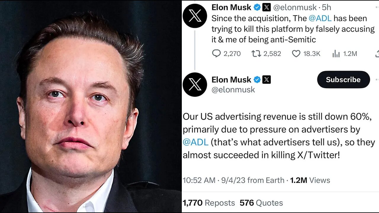 Elon Musk To Sue Anti-Defamation League After Anti-Semitic Accusations & Messing With His Business!