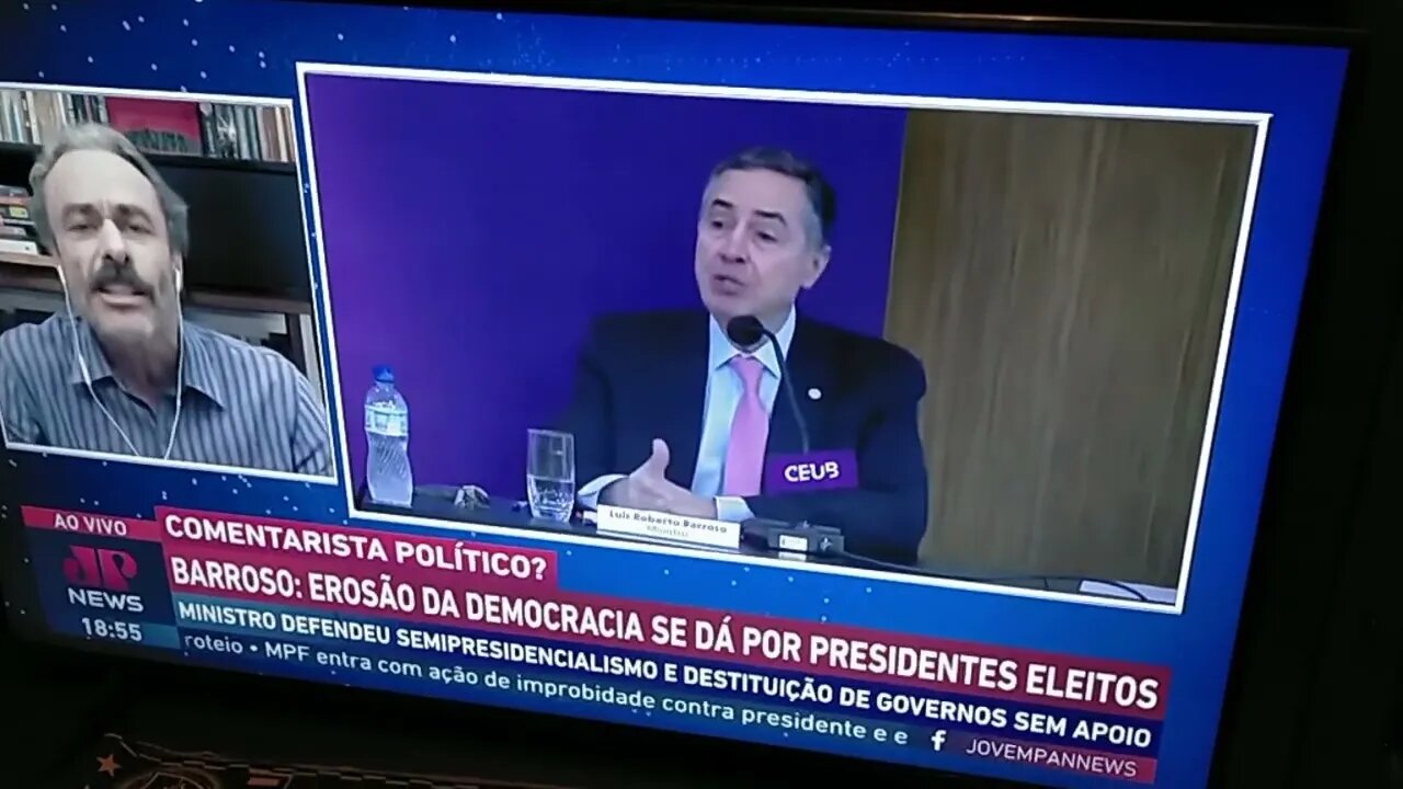 Fiuzza detonando o Defensor de estuprador e terrorista, o FDP do STF o 💩 Barroso