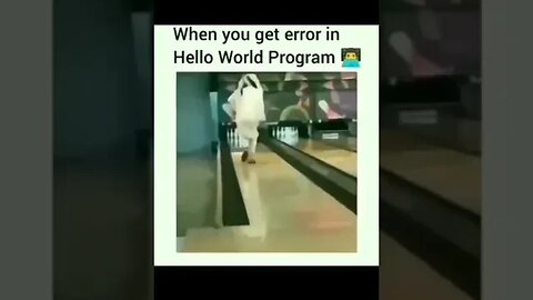 Errors In a Hello World Program!? #shorts #programming #technology #coding #opensource #software