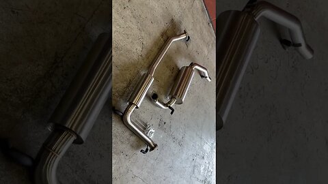 Bigger exhaust for this 1.8 Honda Civic 5 door #tegiwa
