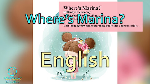 Where’s Marina?: English