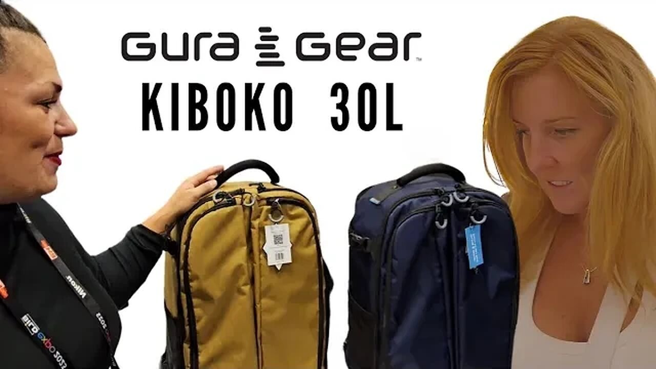 Maybe Best New Camera Bag 2023 | Amazing Butterfly Design | Gura Gear Kiboko 30L | B&H BILD Expo