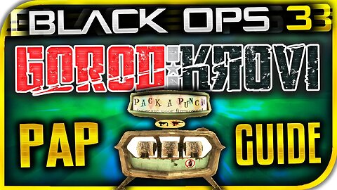 "HOW TO PACK-A-PUNCH IN GOROD KROVI!" ~ GOROD KROVI PACK A PUNCH TUTORIAL! DLC 3 PACK-A-PUNCH GUIDE!