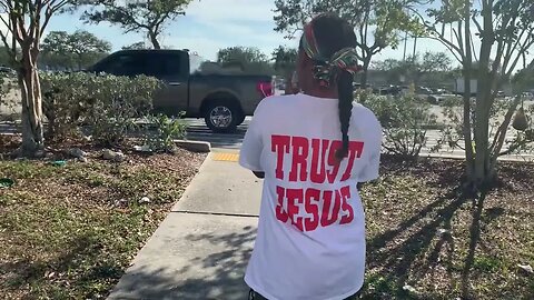 Gospel preaching at Walmart