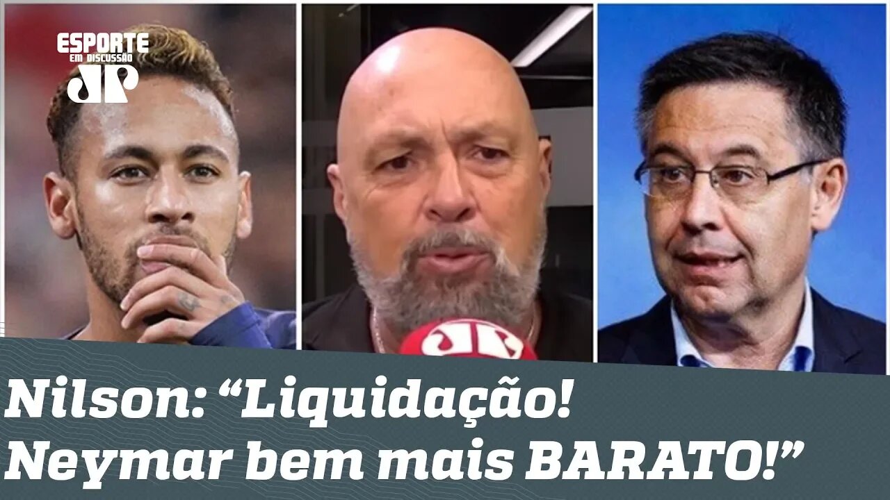 Barcelona tenta "jeitinho" por Neymar, e narrador IRONIZA: "é liquidação!"