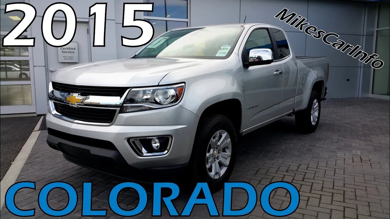 2015 CHEVROLET COLORADO EXTENDED CAB LONG BOX 2-WHEEL DRIVE LT