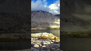 Below Mt Whitney at Guitar Lake 9/10/23 #backpacking #mtwhitney #jmt