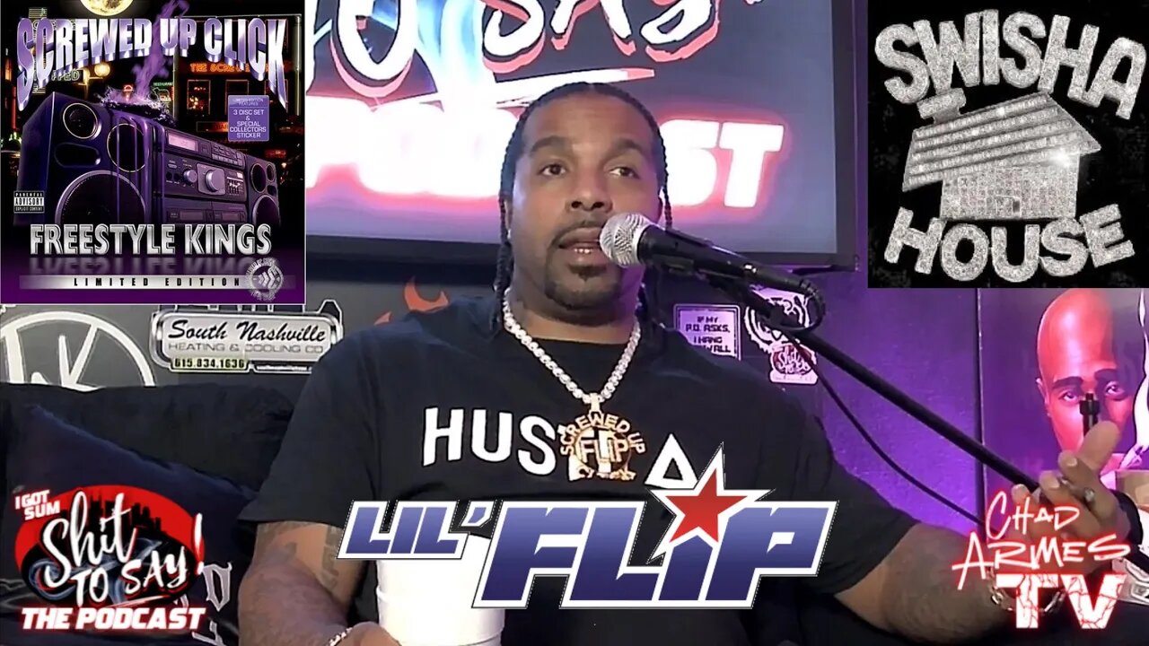 Lil Flip Talks Freestyling On Screw Tapes & Swisha House Tapes