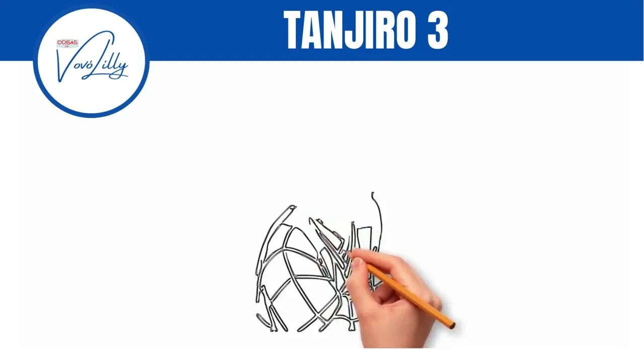 COMO DESENHAR | TANJIRO 3 | PASSO A PASSO. MUITO FÁCIL