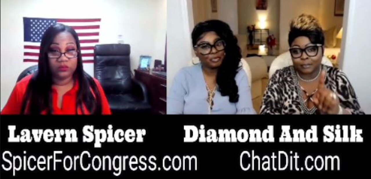 EP 51 | Diamond and Silk talked to Lavern Spicer about her Congress run