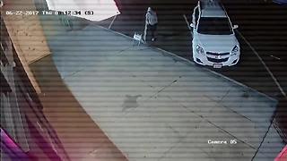 Surveillance video: Man suspected in Ocean Beach attack (June 22, 2017)