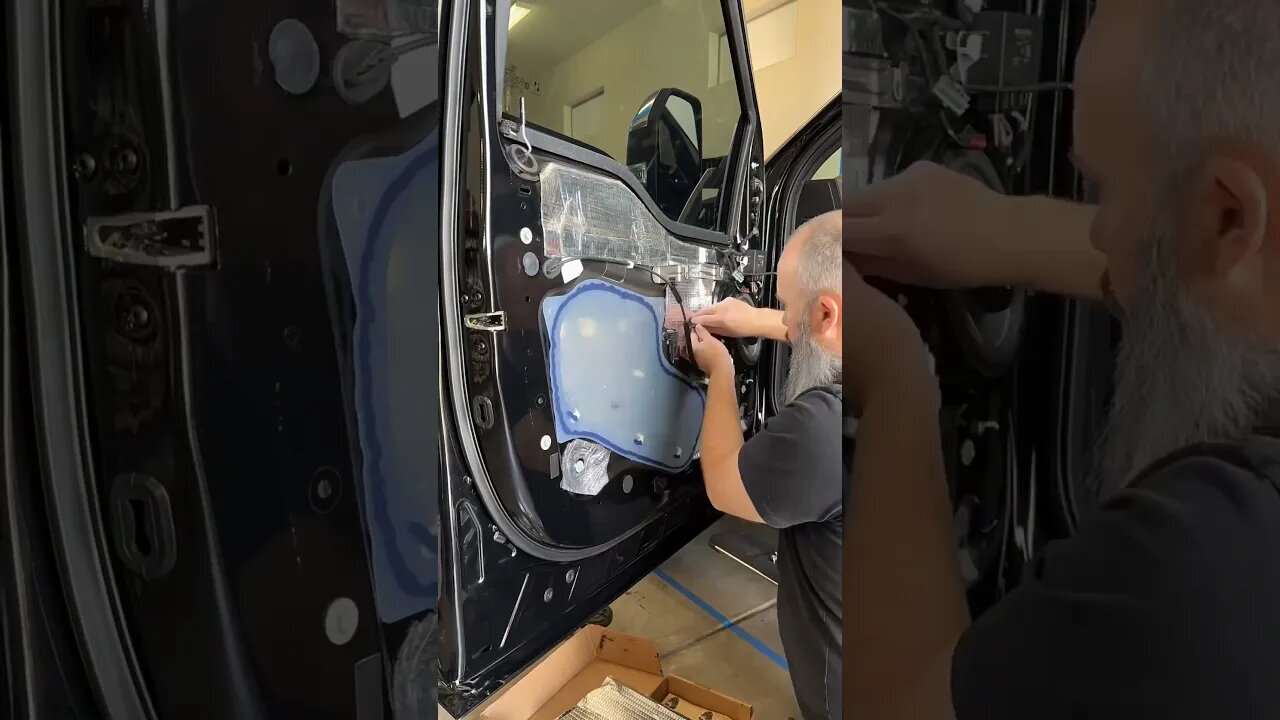 Ford F-Series Door Sound Deadening