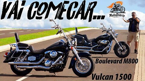 Moto VELHA VALE A PENA? Boulevard M800 ou Vulcan 1500? Uma delas PODE será sua, VAI COMEÇAR