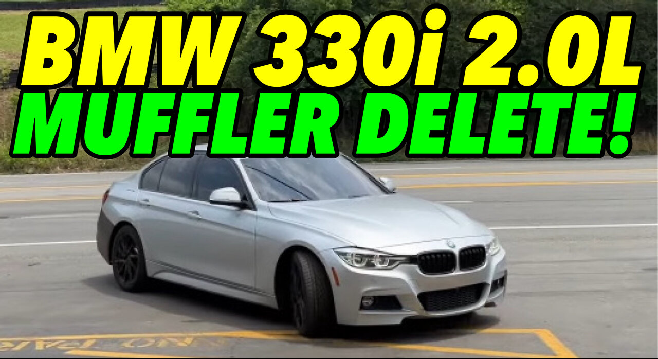 2018 BMW 330i 2.0L Turbo w/ MUFFLER DELETE!