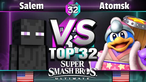 ULTIMATE 32 Top 32 - MVG | Salem (Enderman) vs. Atomsk (Dedede) - Smash Ultimate