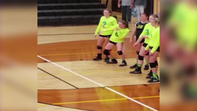 Ball Interrupts Girl’s Dance Routine