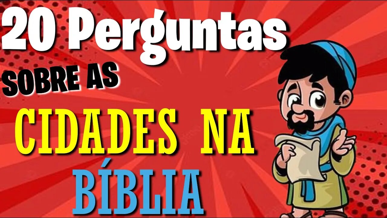 CIDADES DA BÍBLIA - Quiz - Jogo da Bíblia