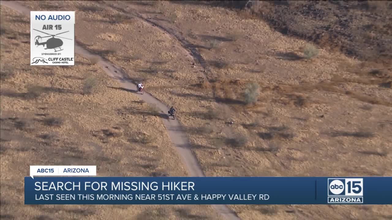 Friends, family, authorities search for missing hiker in north Phoenix