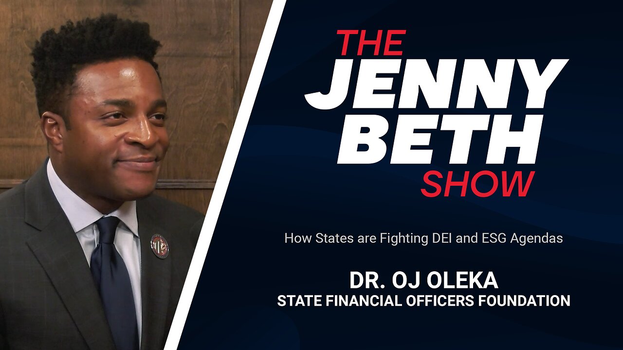 How States are Fighting DEI and ESG Agendas | Dr. OJ Oleka, State Financial Officers Foundation