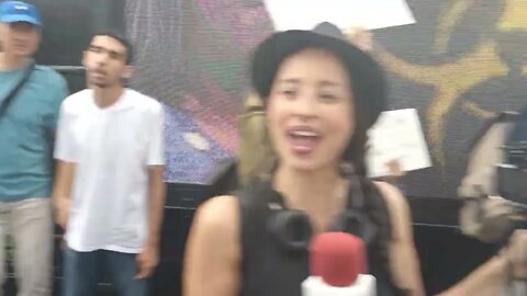 The Peaceful Rally and Education at Adam Clayton Powell Building hosted by @nyfreedomrally