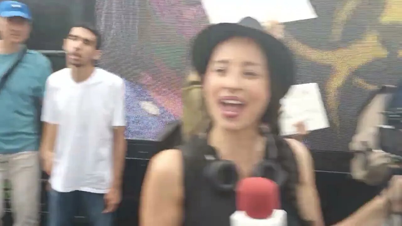 The Peaceful Rally and Education at Adam Clayton Powell Building hosted by @nyfreedomrally