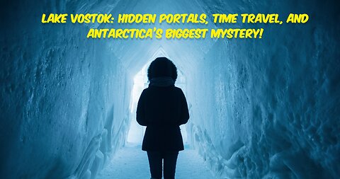 Lake Vostok: Hidden Portals, Time Travel, and Antarctica’s Biggest Mystery!