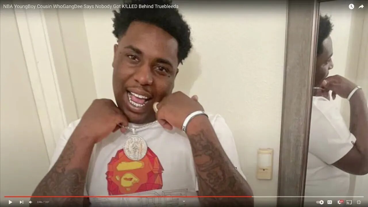 nba youngboy cousin say nobody got killed behind true bleeda