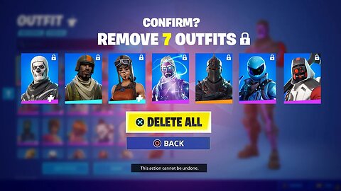 HOW TO ARCHIVE SKINS IN FORTNITE!