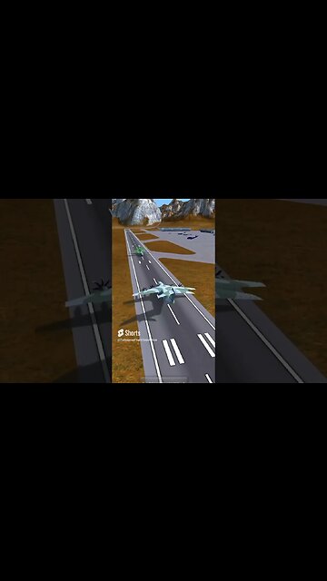 How Two Planes Meet mid Runway | Turboprop Flight Simulator #shorts