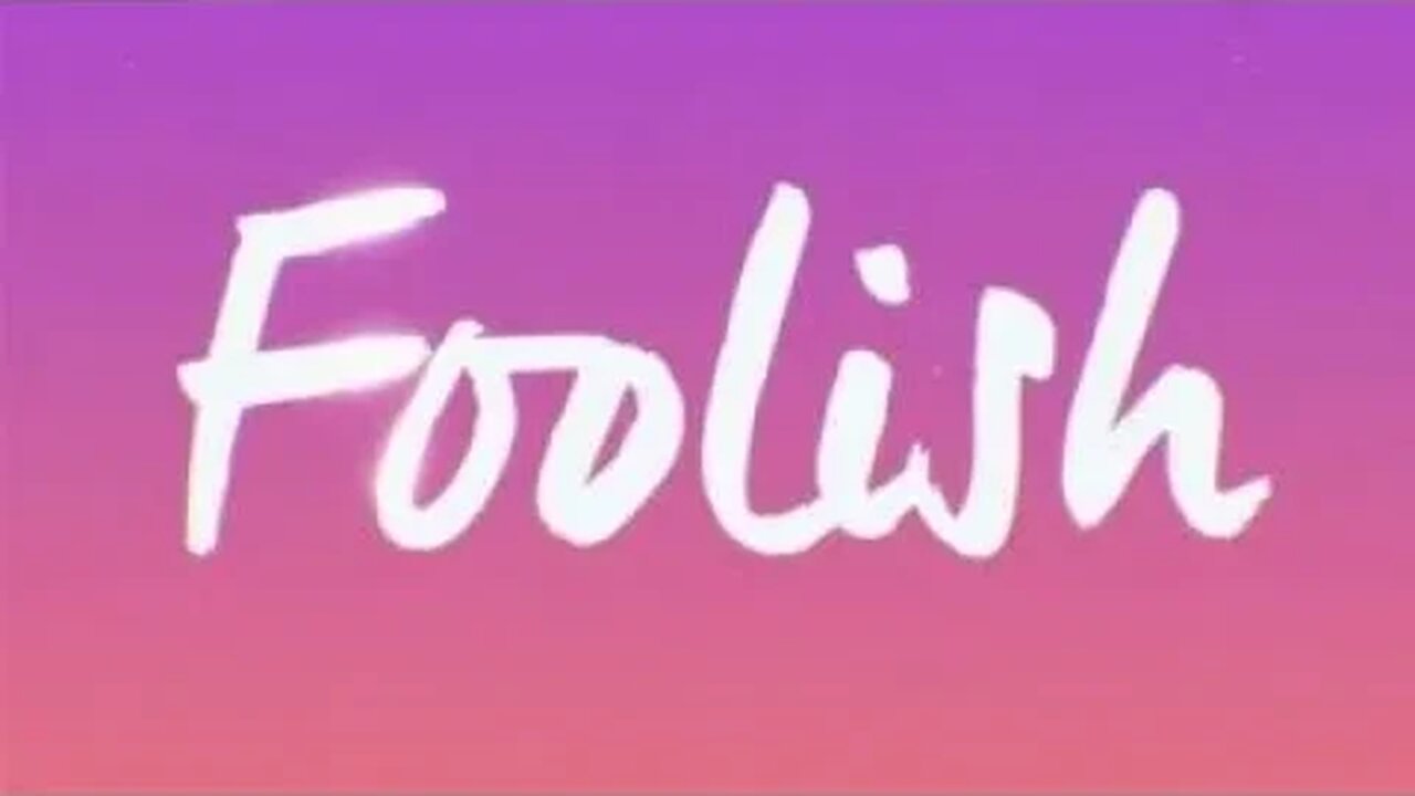 Are you a foolish person?