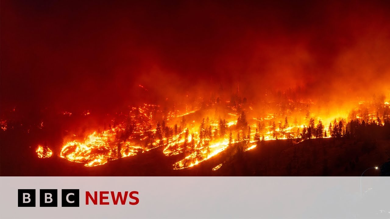 Canada wildfires: Soldiers sent to British Columbia to tackle blazes