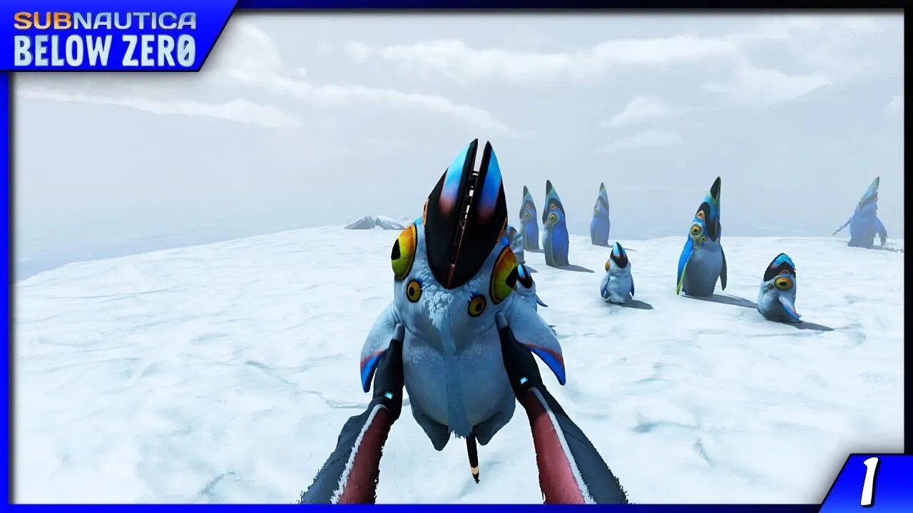 SUBNAUTICA BELOW ZERO #1 DESCOBRINDO NOVAS CRIATURAS NO OCEANO ÁRTICO