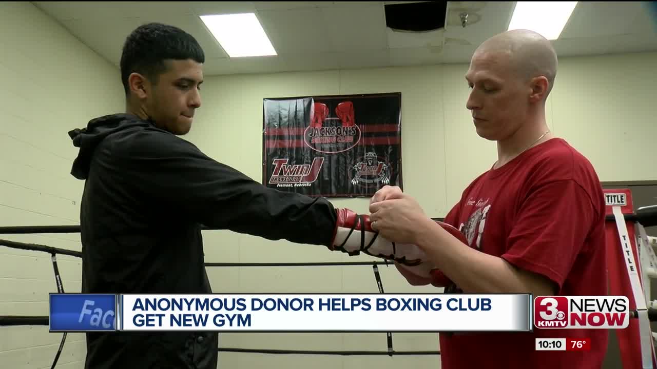 Anonymous Donor helps boxing club get new gym