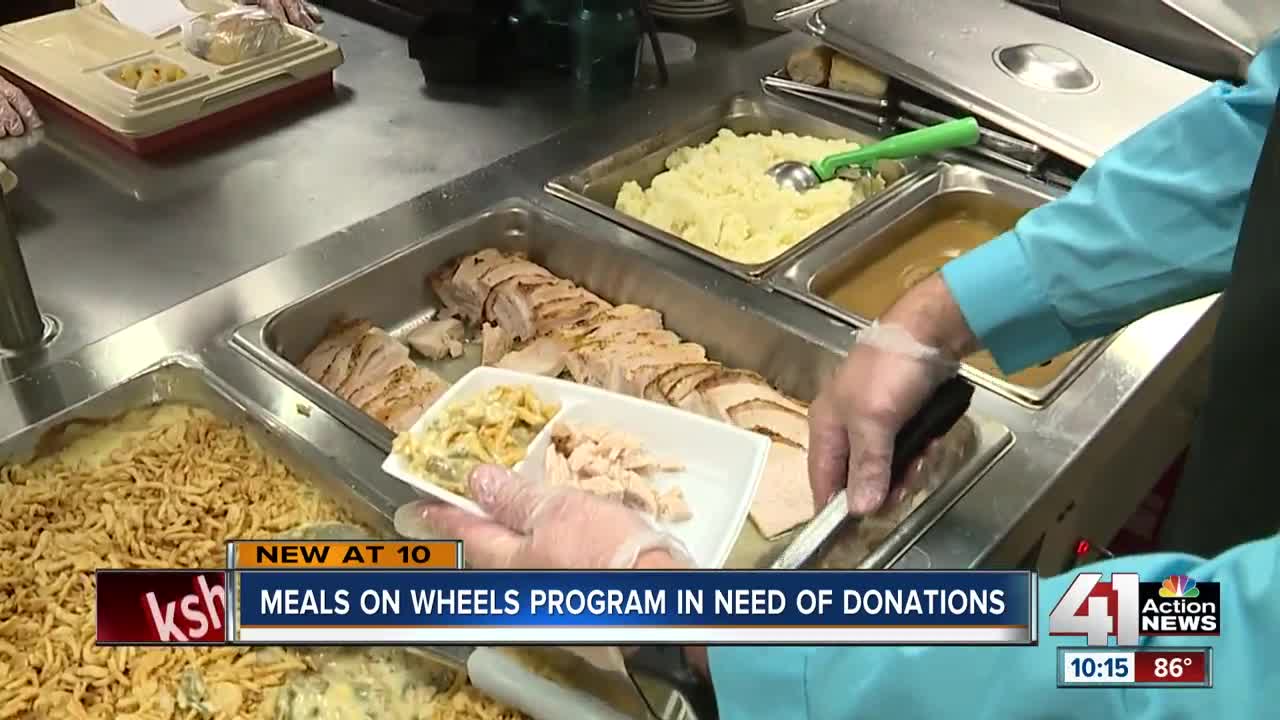 Wyandotte County Meals on Wheels sees donation drought