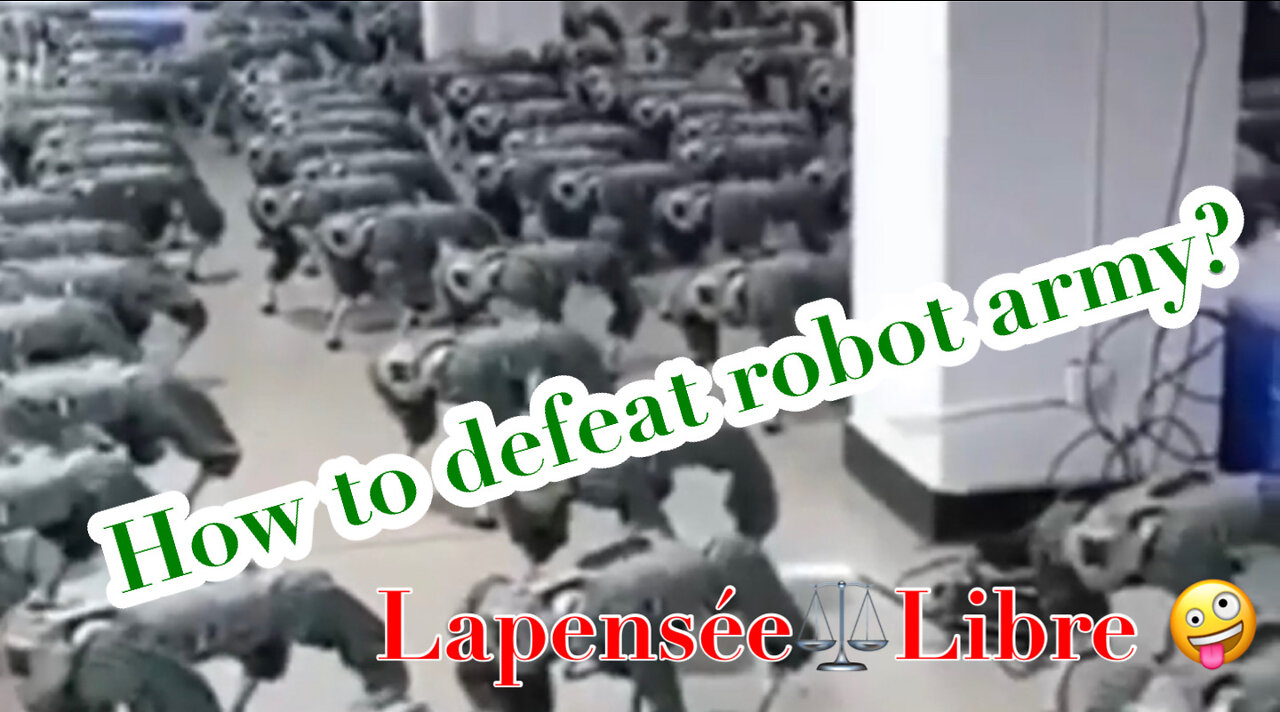 How to defeat robot army?