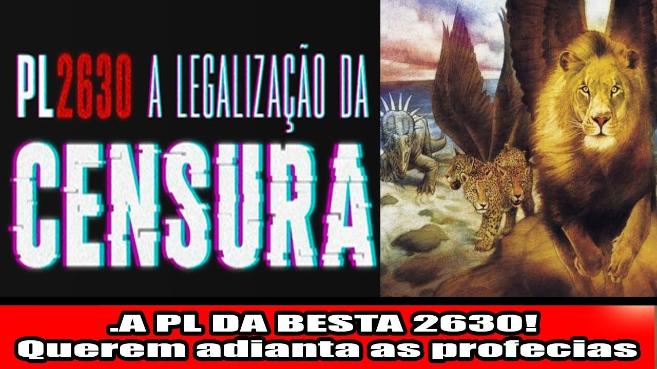 A PL DA BESTA 2630! Querem adianta as profecias