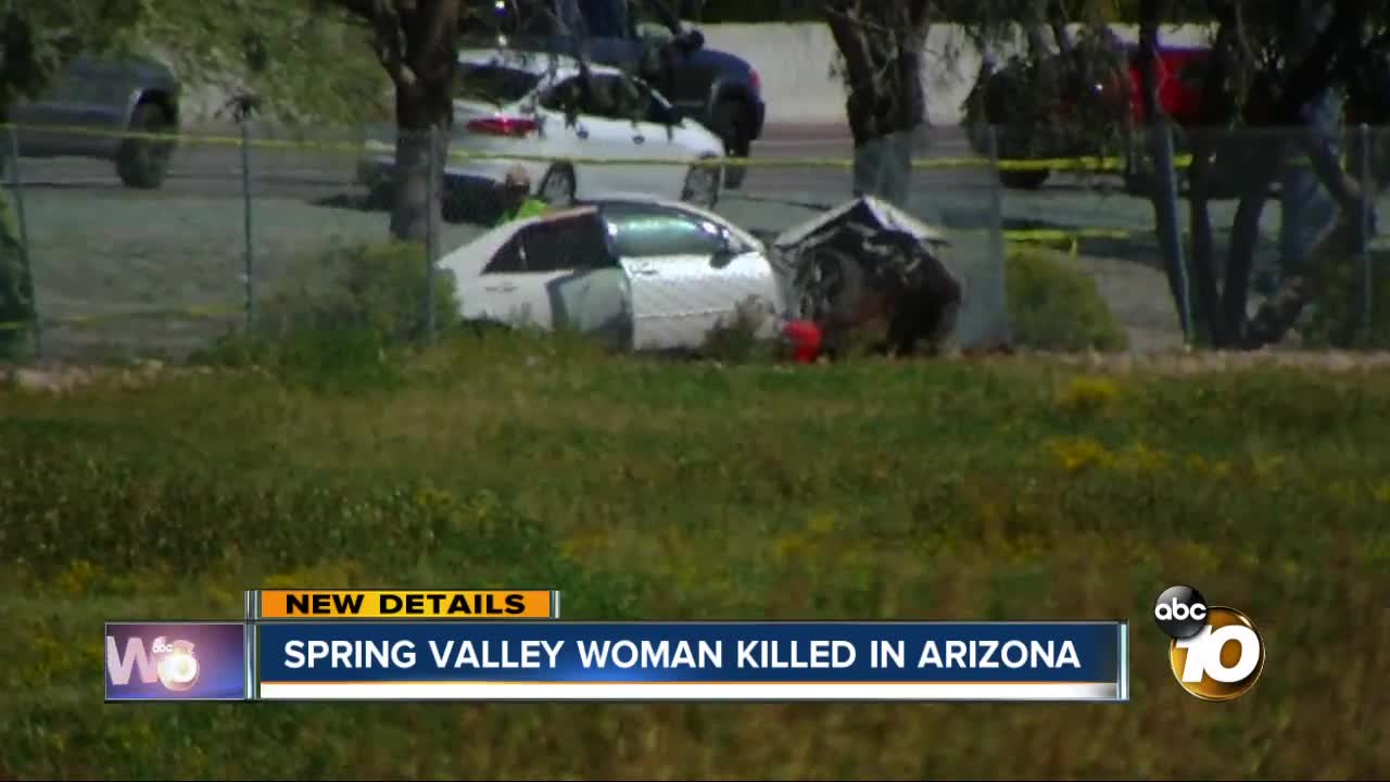 San Diego woman fatally stabbed after crash on 101 in Arizona