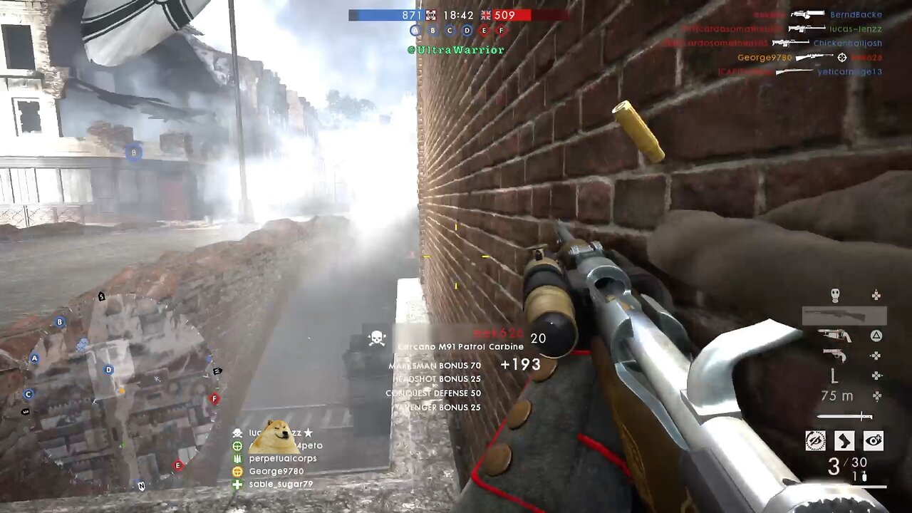 BF1 Satisfying Headshots & Snipes Compilation Pt. 3