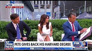 💥Secretary of Defense pick, Pete Hegseth wrote “Return to Sender” on his Harvard Diploma💥