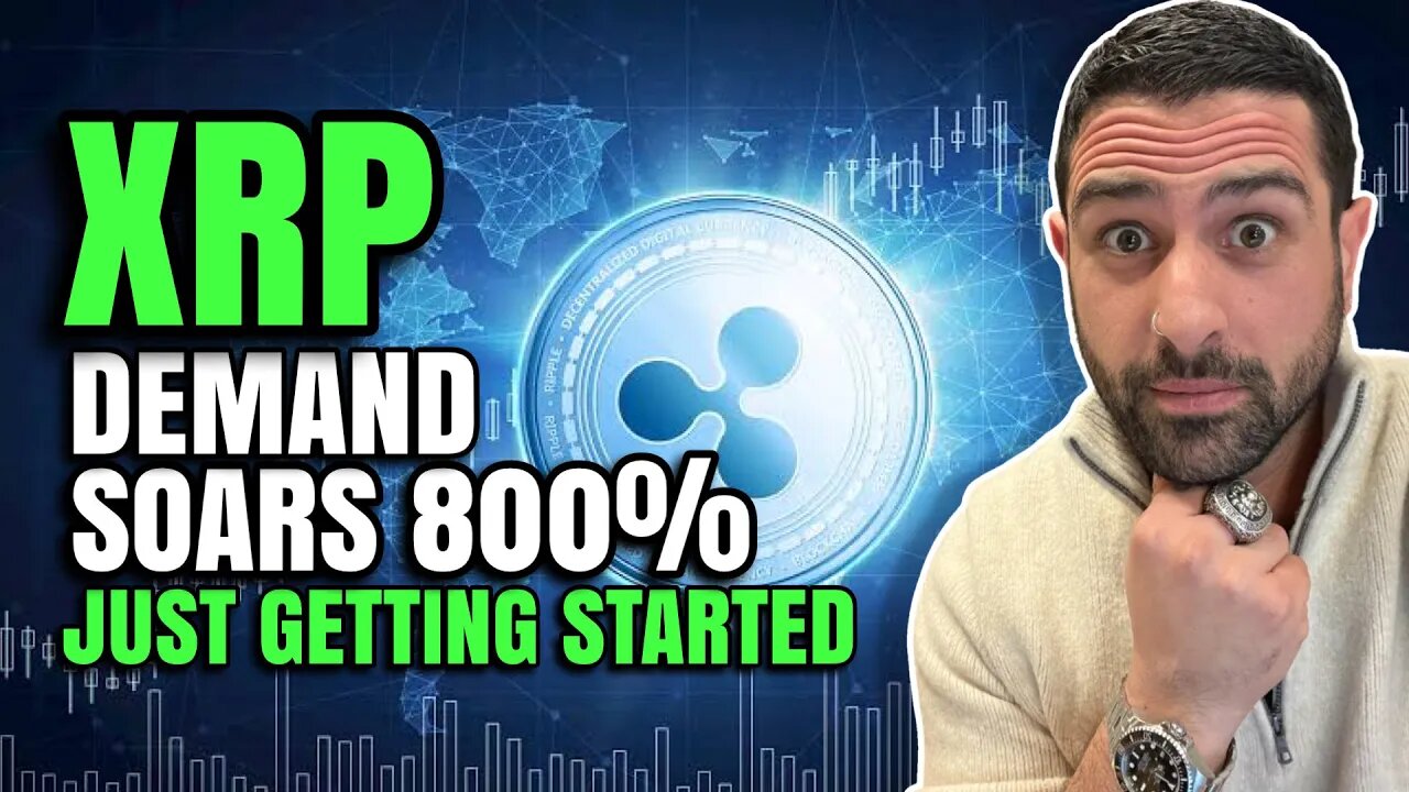 XRP RIPPLE DEMAND SOARS 800% | BITCOIN TO HIT $180,000 BEFORE NEXT HALVING IN 2024