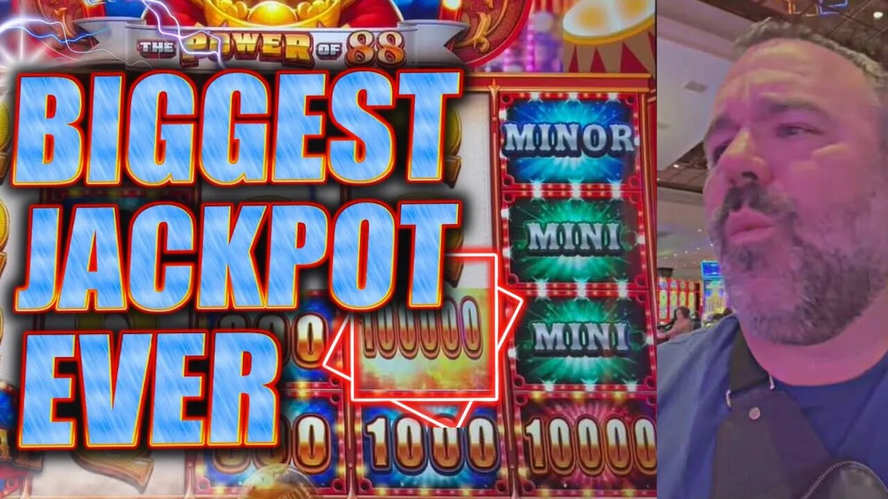 SPEECHLESS!! LARGEST JACKPOT ON CARNIVAL The Power of 88!!!