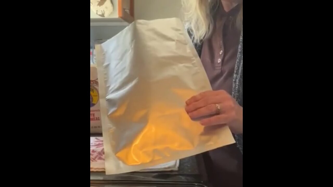 How I use mylar bags