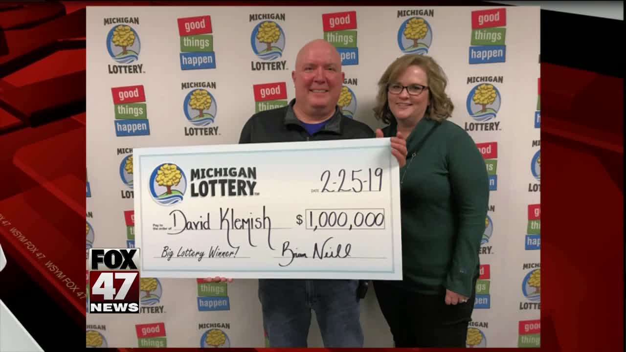 Grand Ledge man wins $1 million