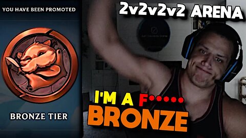 Tyler1 BRONZE PROMO on 2v2v2v2 Arena